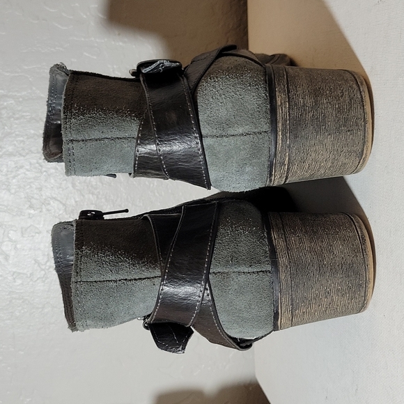 SONOMA LIFE +STYLE Leather Manmade Zip Bootie 7.5M - Picture 10 of 14